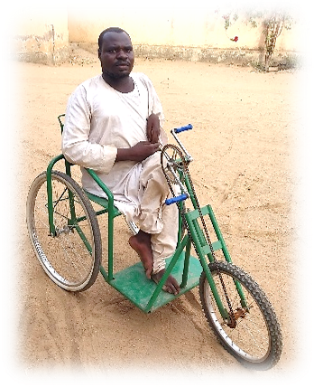 Mann auf Tricycle Projektbericht 2025